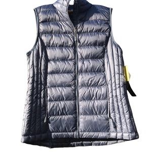 32 Degrees Heat Packable Puffer Vest NWT Navy Blue